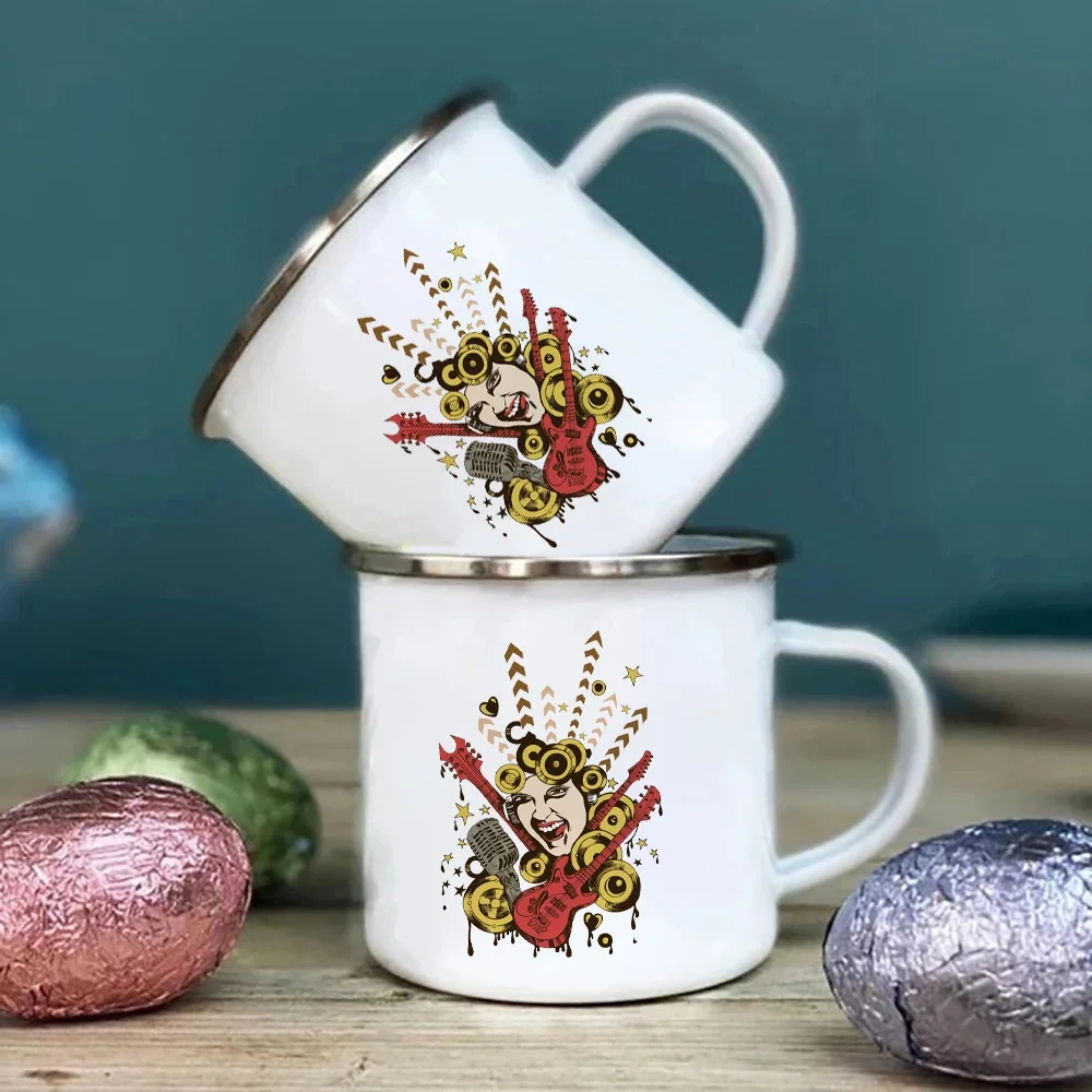 Sublimation Mug White - Taza de Metal blanco, taza esmaltada
