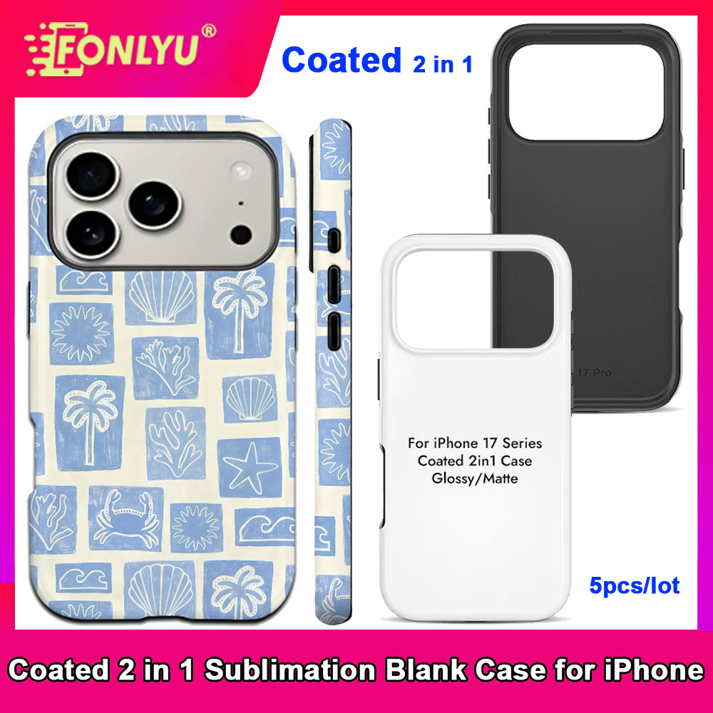 Phone Case Blank Print - FONLYU 5 piezas recubiertas 2 en