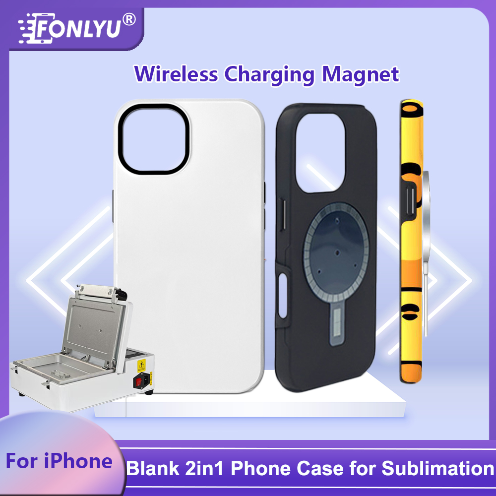 Phone Case Blank Print - FONLYU 5 piezas Magentic 2 en