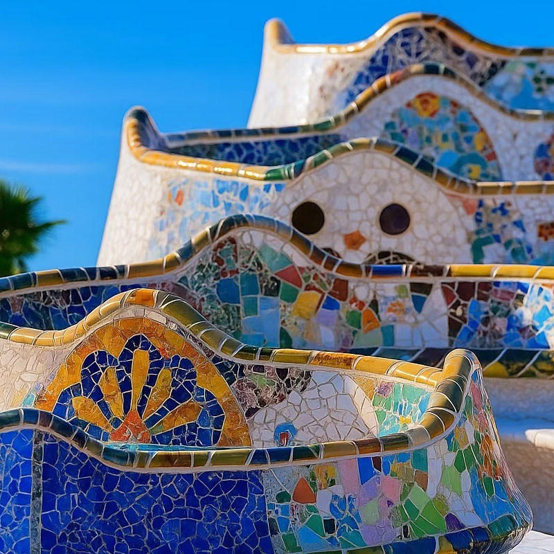 Ceramic Tile Blank - 100g de Azulejos de Mosaico de
