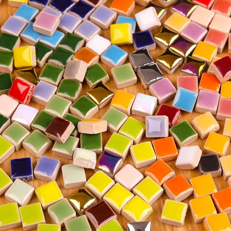 Ceramic Tile Blank - 100g DIY azulejos de mosaico de