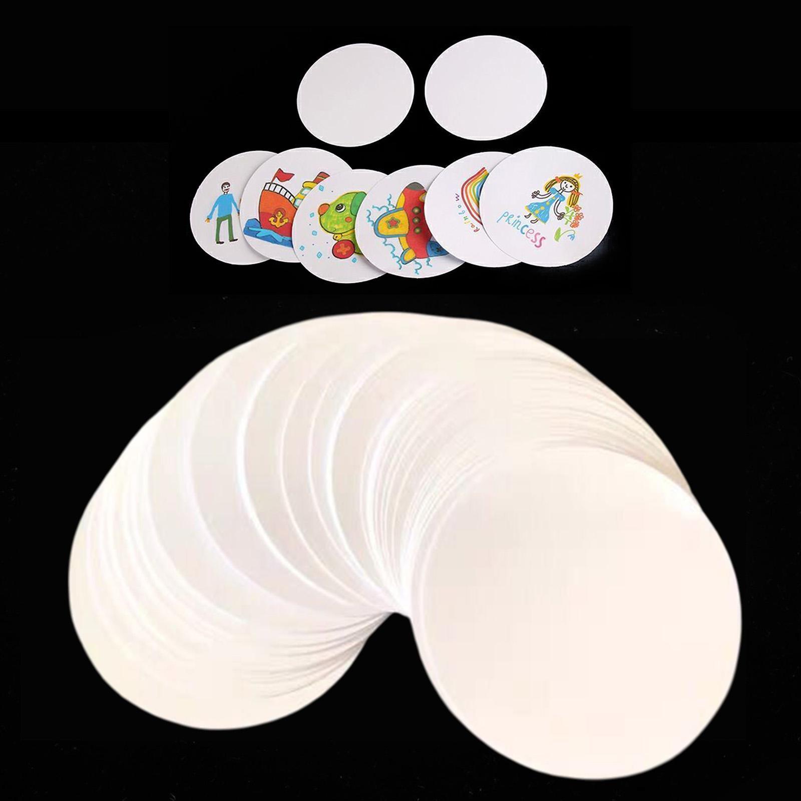 Button Badge Blank - 100 unidades de insignias de botón