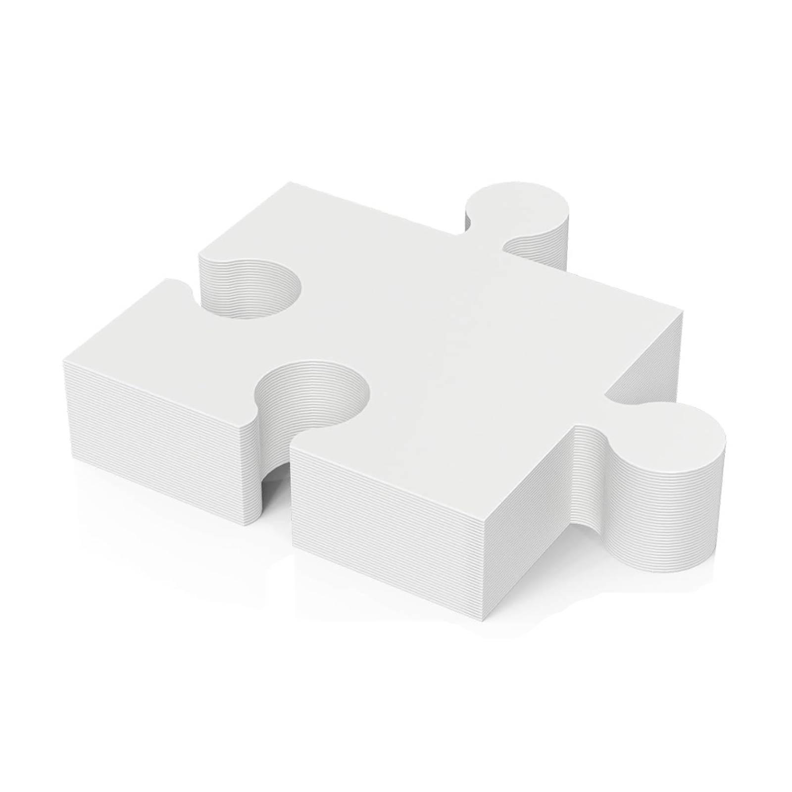 Rompecabezas Blancos de Cartón - Puzzle Blank White reseña y precio