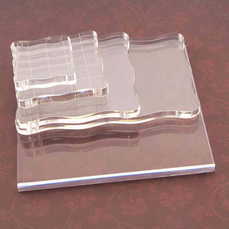 Bloque de sello acrílico trans - Photo Acrylic Block reseña y precio