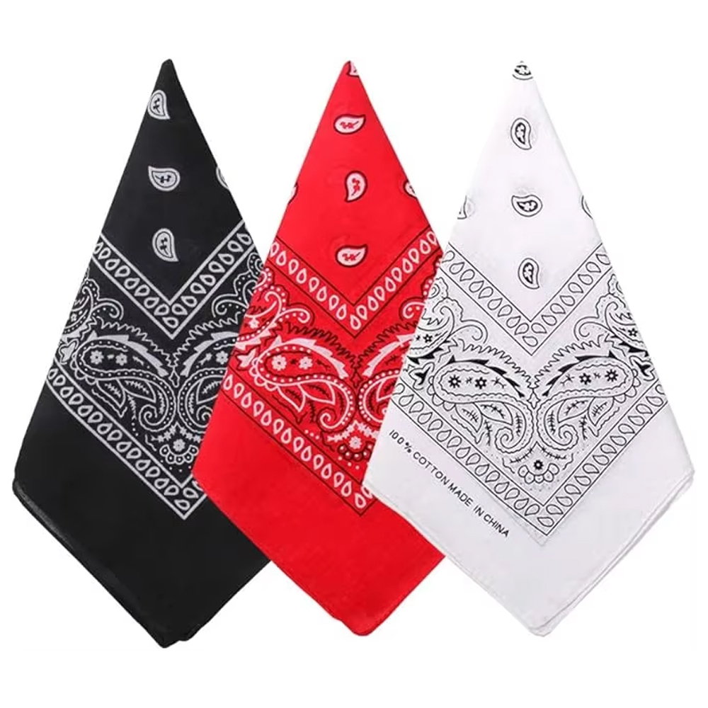 Bufanda de Cachemira de vaquer - Bandana Blank White reseña y precio
