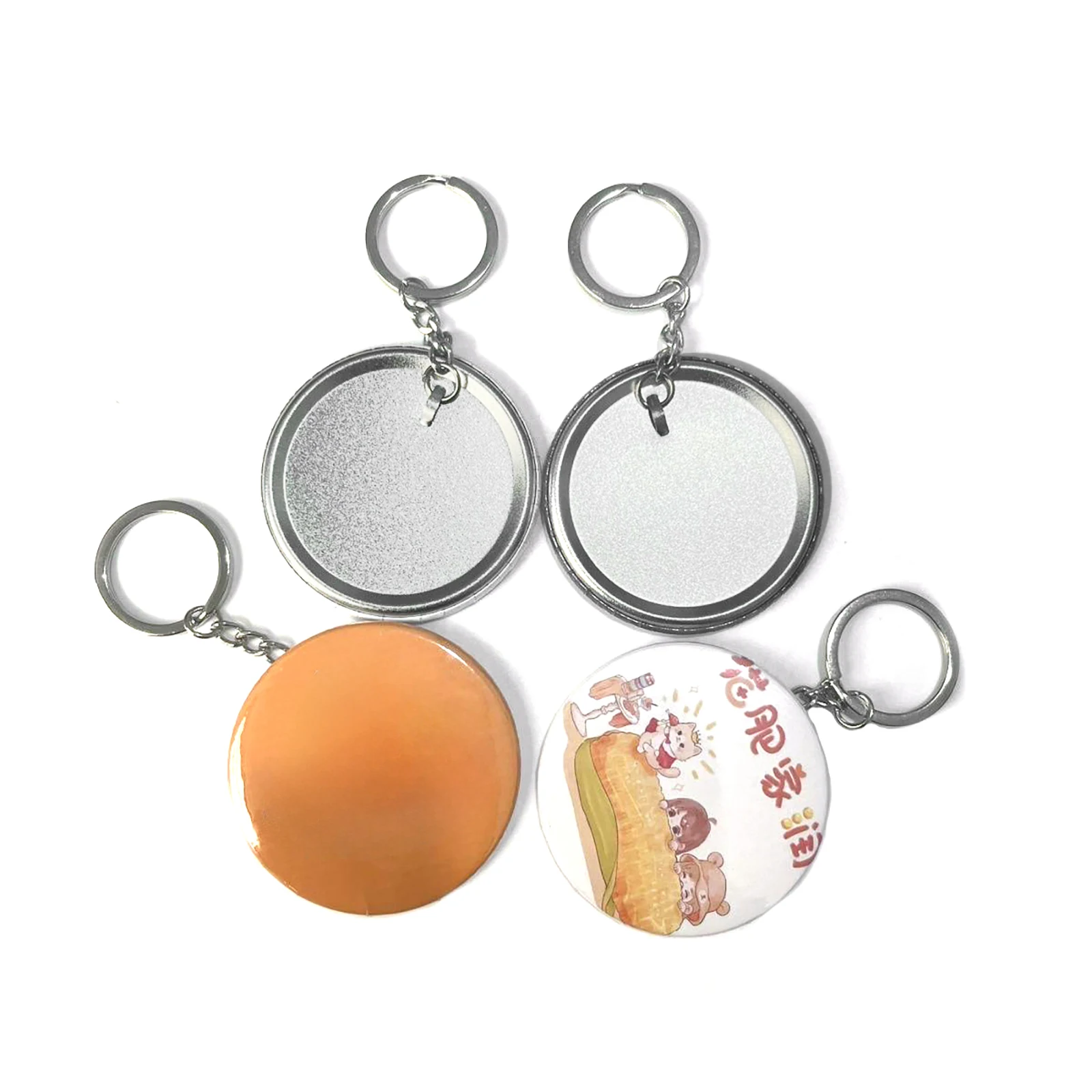 100 Uds 44MM 58MM llavero de M - Button Badge Blank reseña y precio