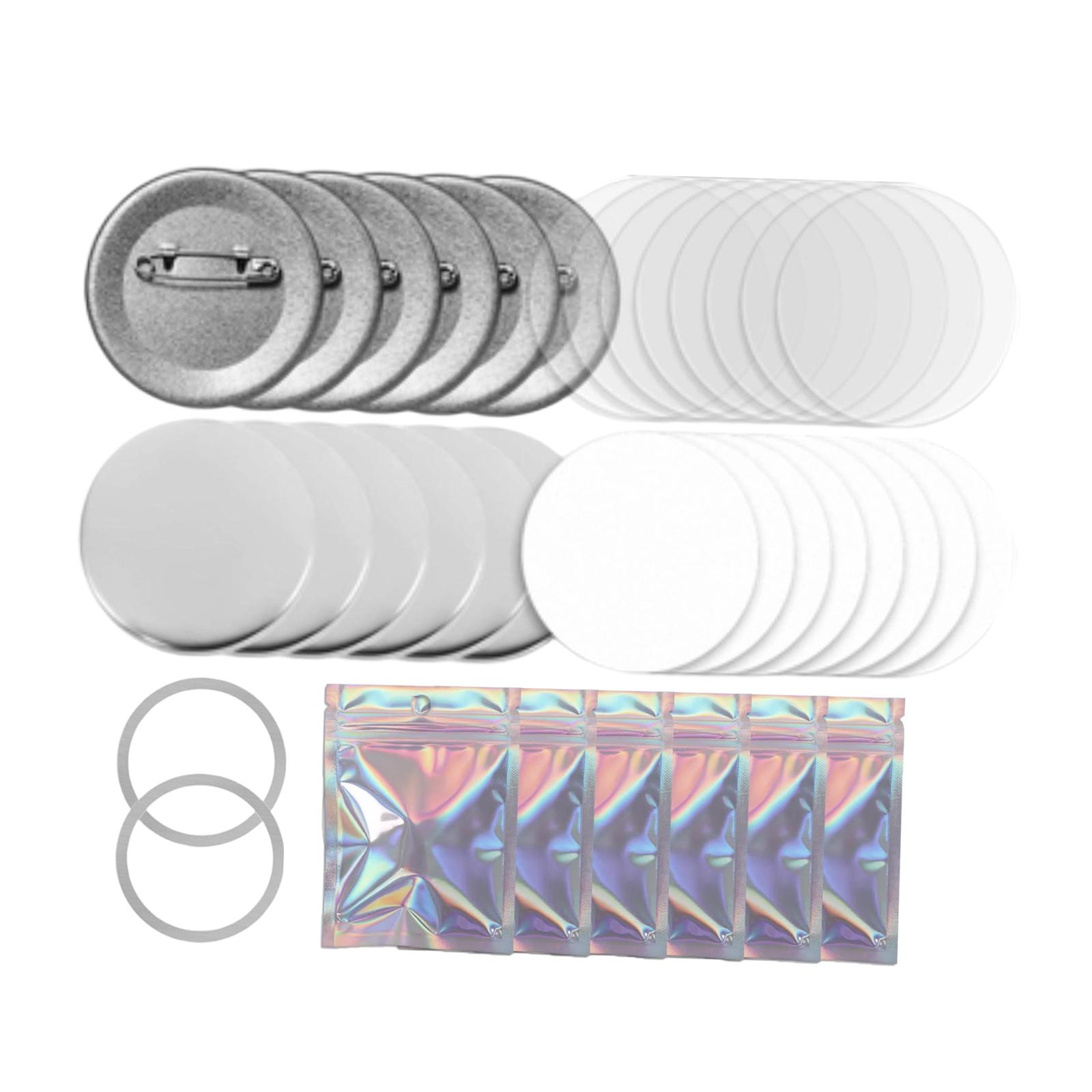 Kit de Botones Metálicos con C - Button Badge Blank reseña y precio