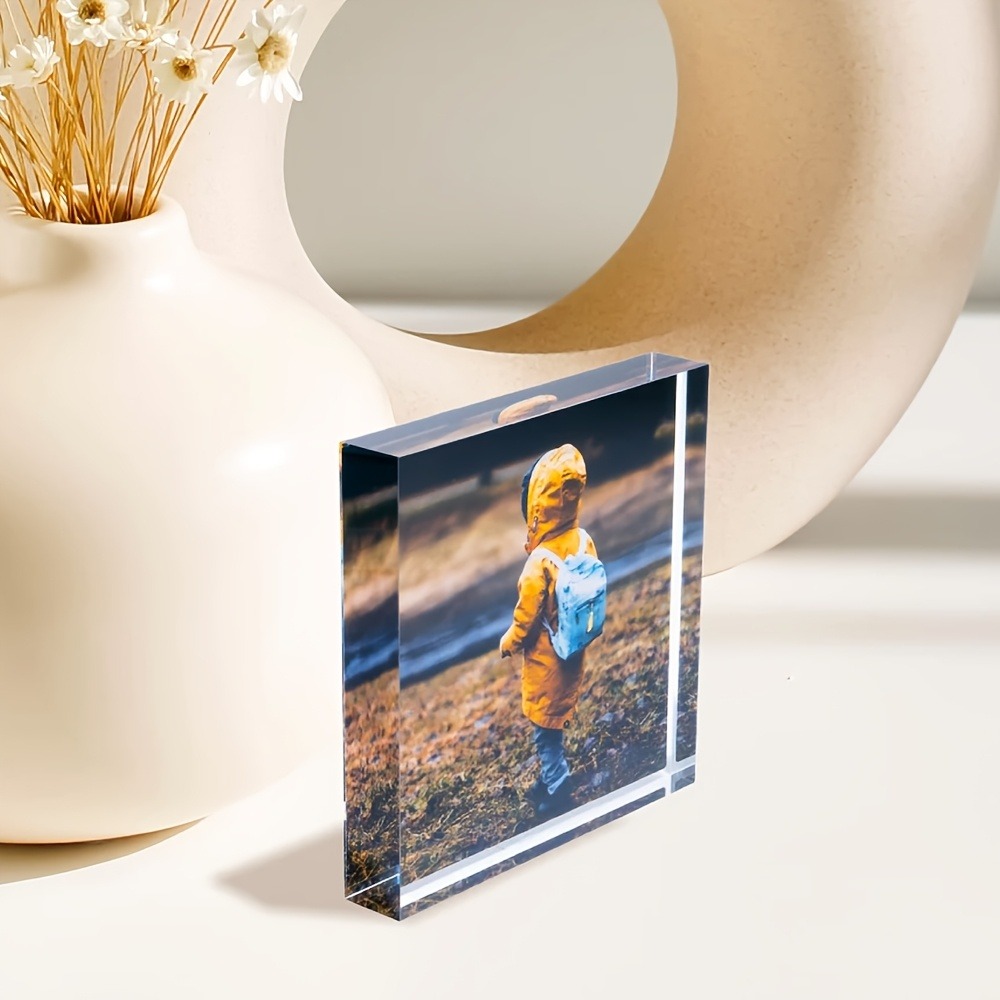 Bloque de Fotos Acrílico 3D Pe - Photo Acrylic Block reseña y precio