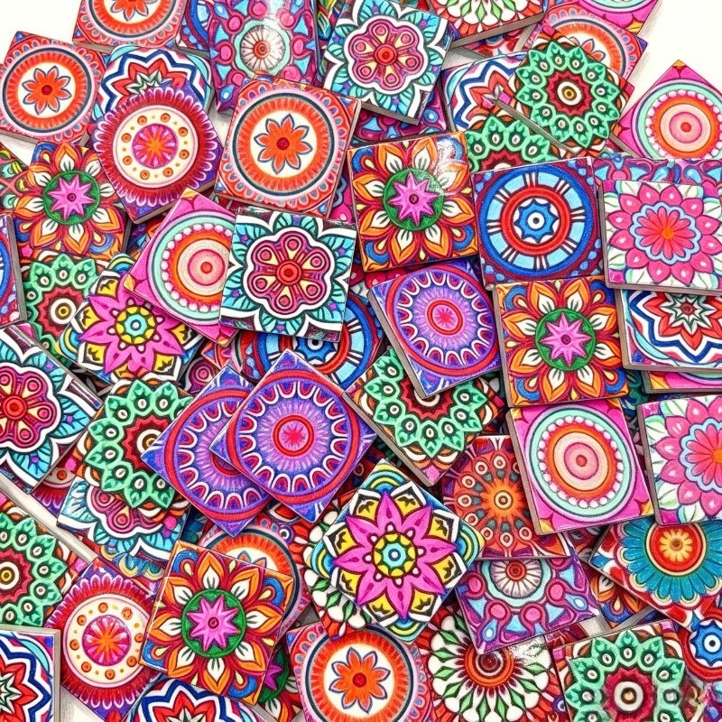Mosaico Cerámico con Estampado - Ceramic Tile Blank reseña y precio