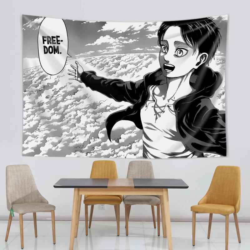 Póster de Manga Eren Yeager Fr - Canvas Wrap Ready reseña y precio