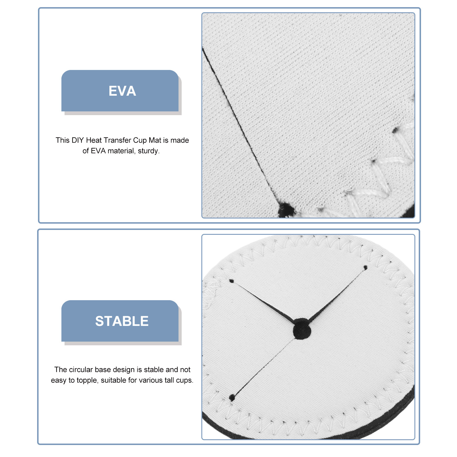 4 Posavasos Sublimables para T - Coaster Sublimation Blank reseña y precio