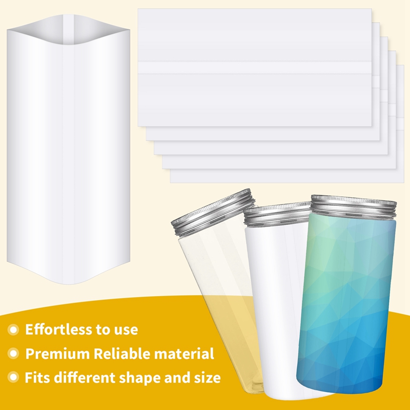 50/100 PCS Fundas retráctiles  - Sublimation Mug White reseña y precio