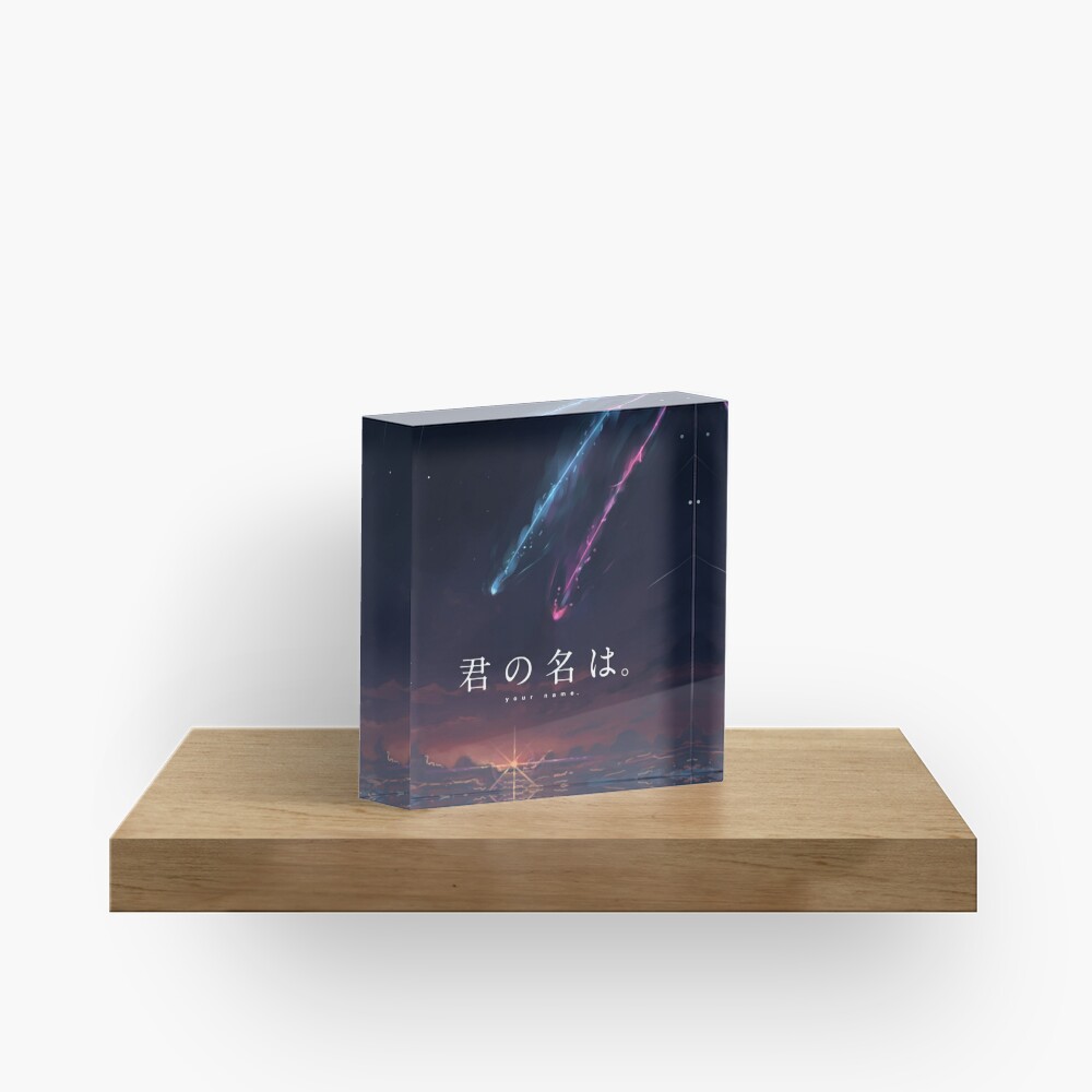 Tu nombre Kimi No Na Wa bloque - Photo Acrylic Block reseña y precio