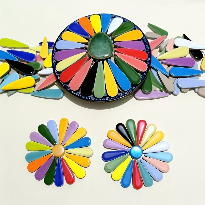 50g de Mosaicos Cerámicos en F - Ceramic Tile Blank reseña y precio