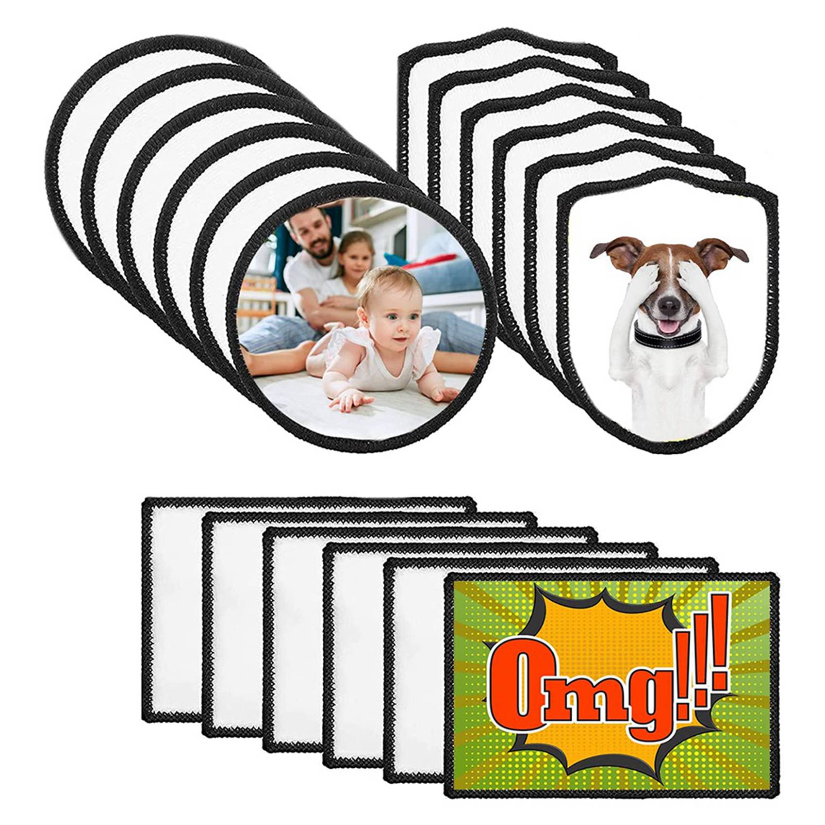 48 piezas de parches de sublim - Hat Sublimation Blank reseña y precio