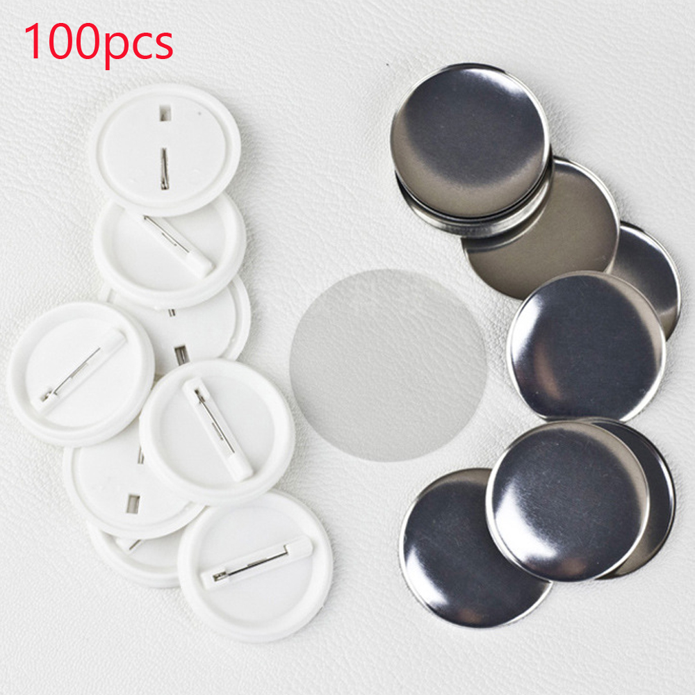 Piezas de plástico en blanco p - Button Badge Blank reseña y precio