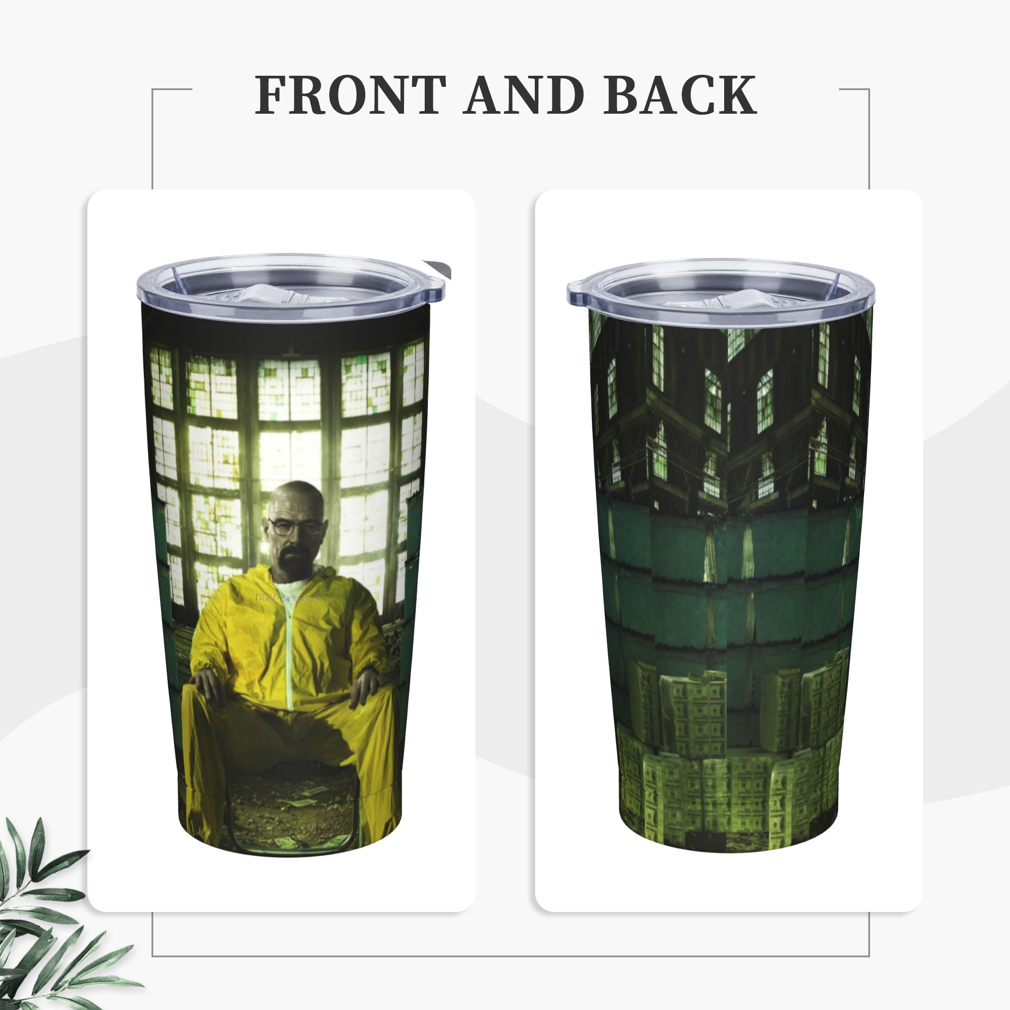 Vaso Térmico Breaking Bad Walt - Tumbler 20Oz White reseña y precio