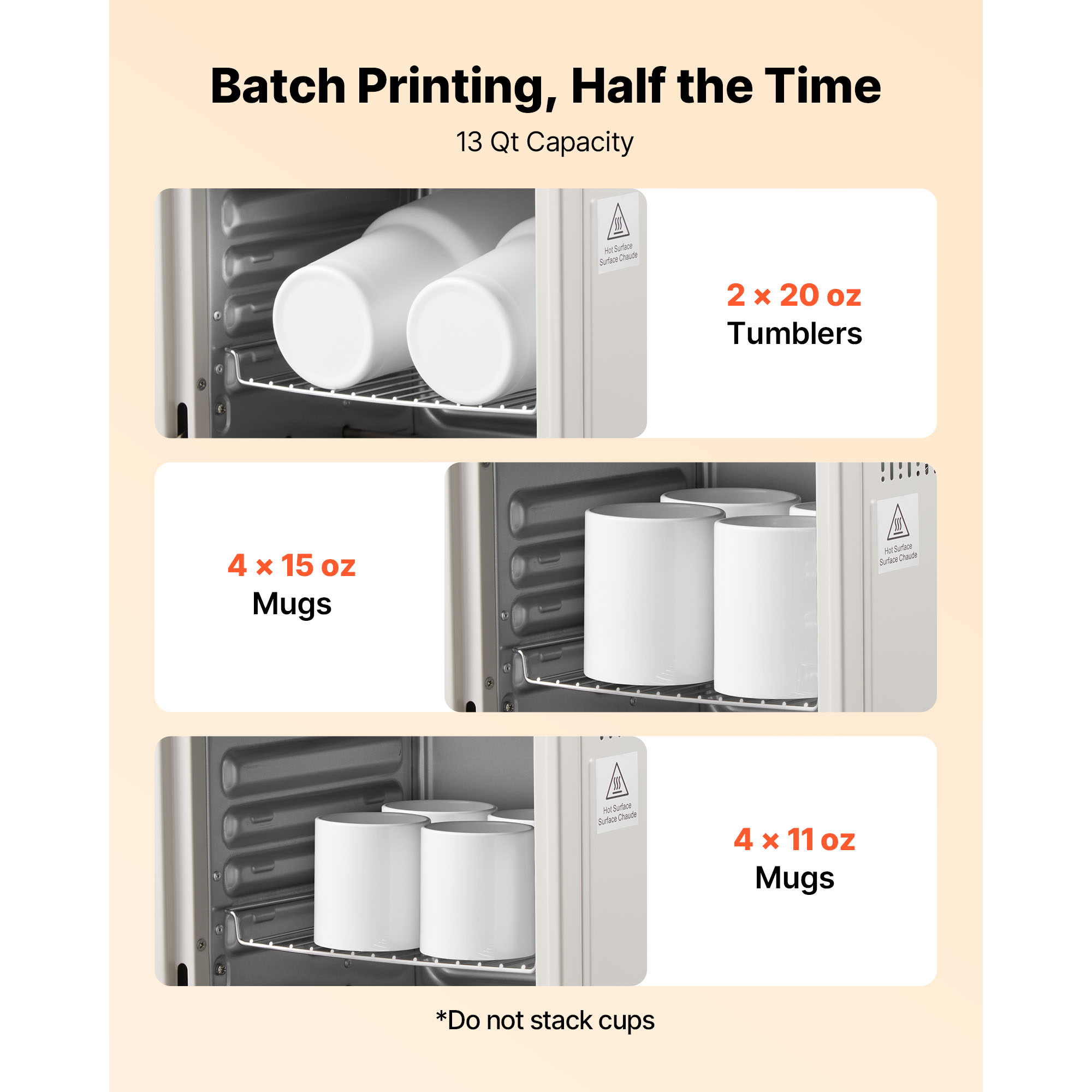 Horno de Sublimación SucceBuy  - Sublimation Mug White reseña y precio