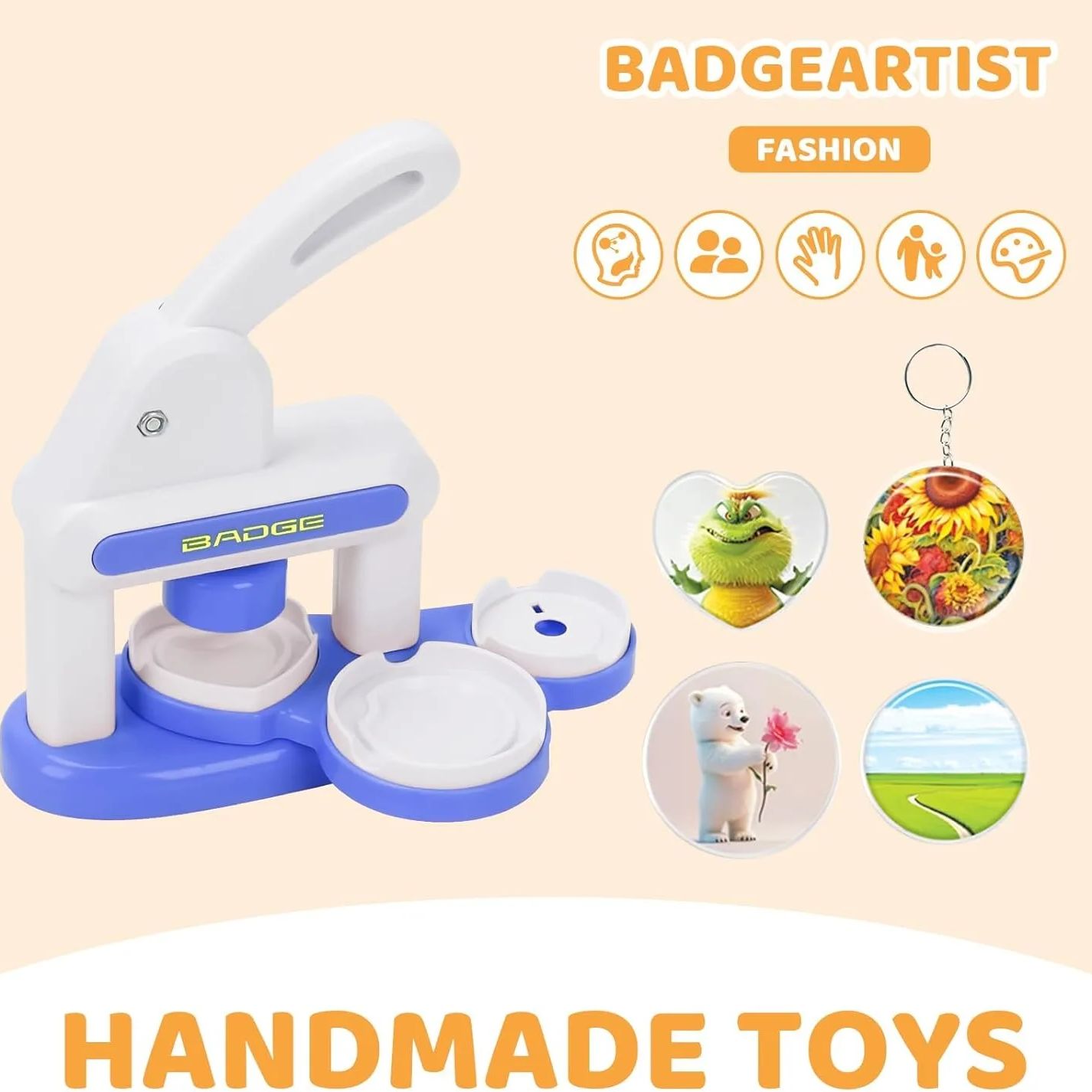 Máquina para Hacer Botones, Ki - Button Badge Blank reseña y precio