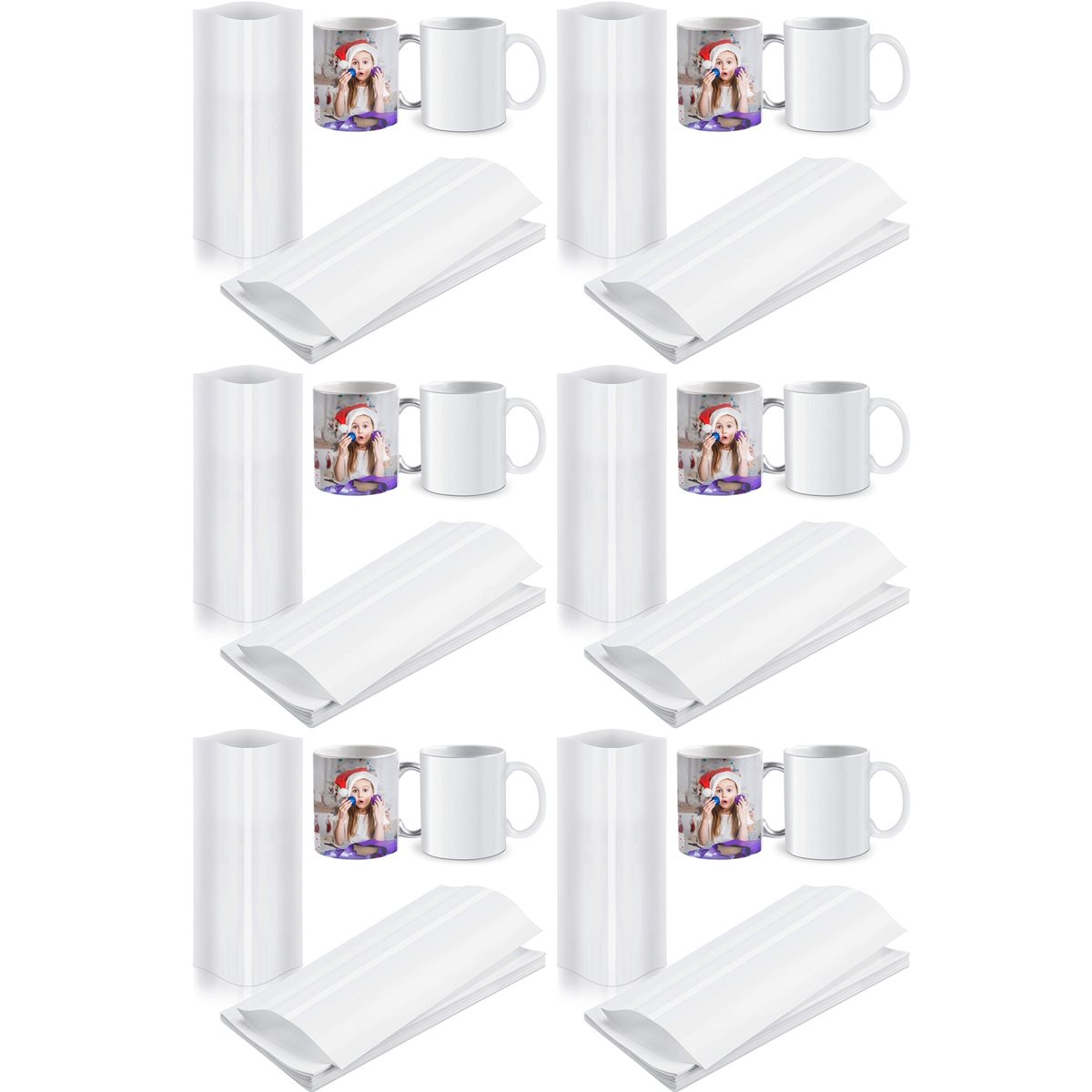 BAAE 420 Piezas de Película Te - Sublimation Mug White reseña y precio