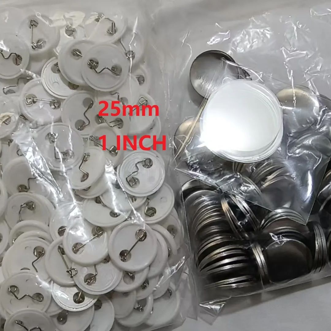 200 sets de material en blanco - Button Badge Blank reseña y precio