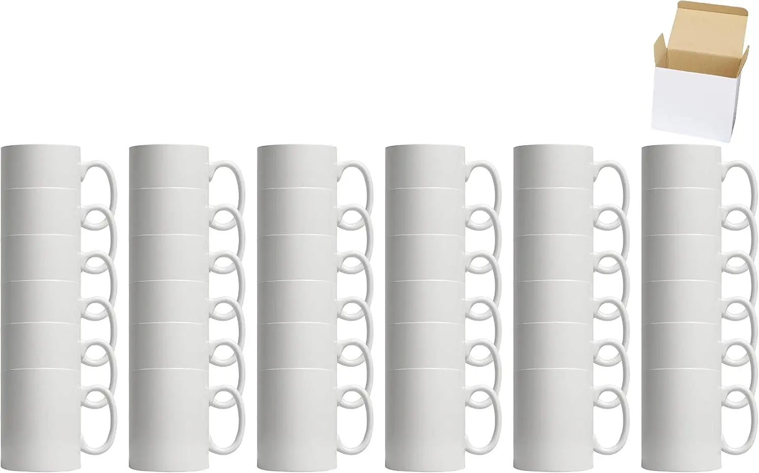 Taza de Café de Cerámica Blanc - Sublimation Mug White reseña y precio